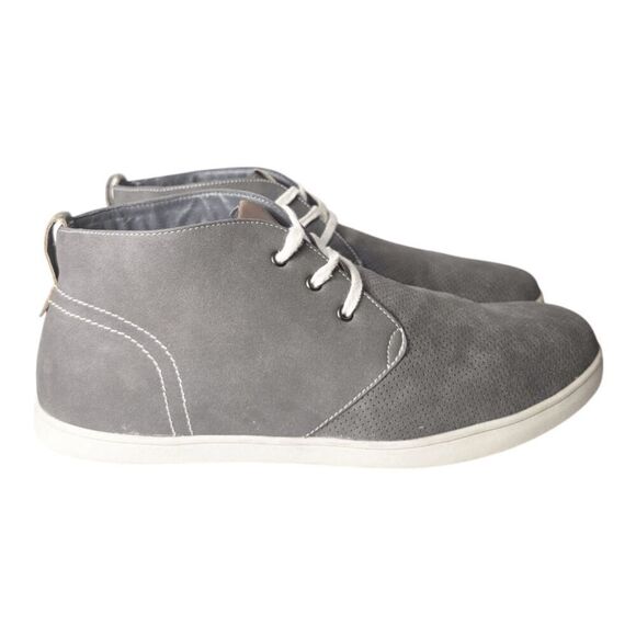 SOHO COBBLER Reece Grey Suede Chukka Boot Size 13 - Picture 2 of 8